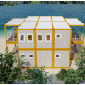 Hurrikanresistenter Doppelstöbei-Containerhaus